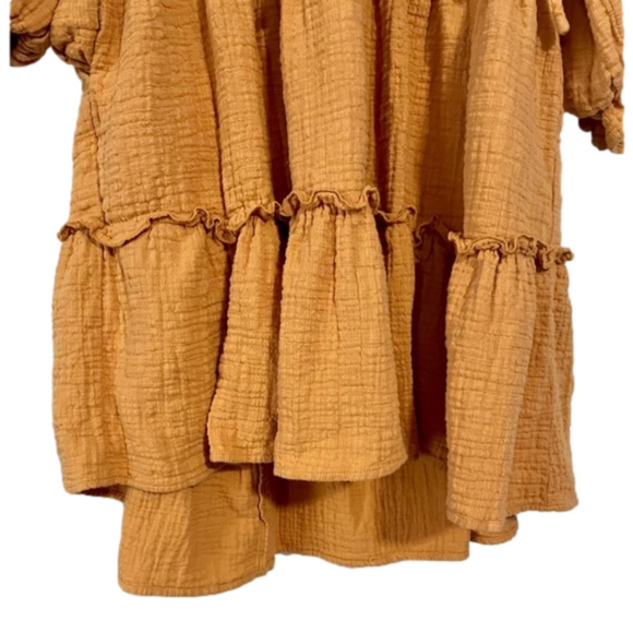 - Code X Mode size medium embroidered tiered dress - Picture 5 of 8